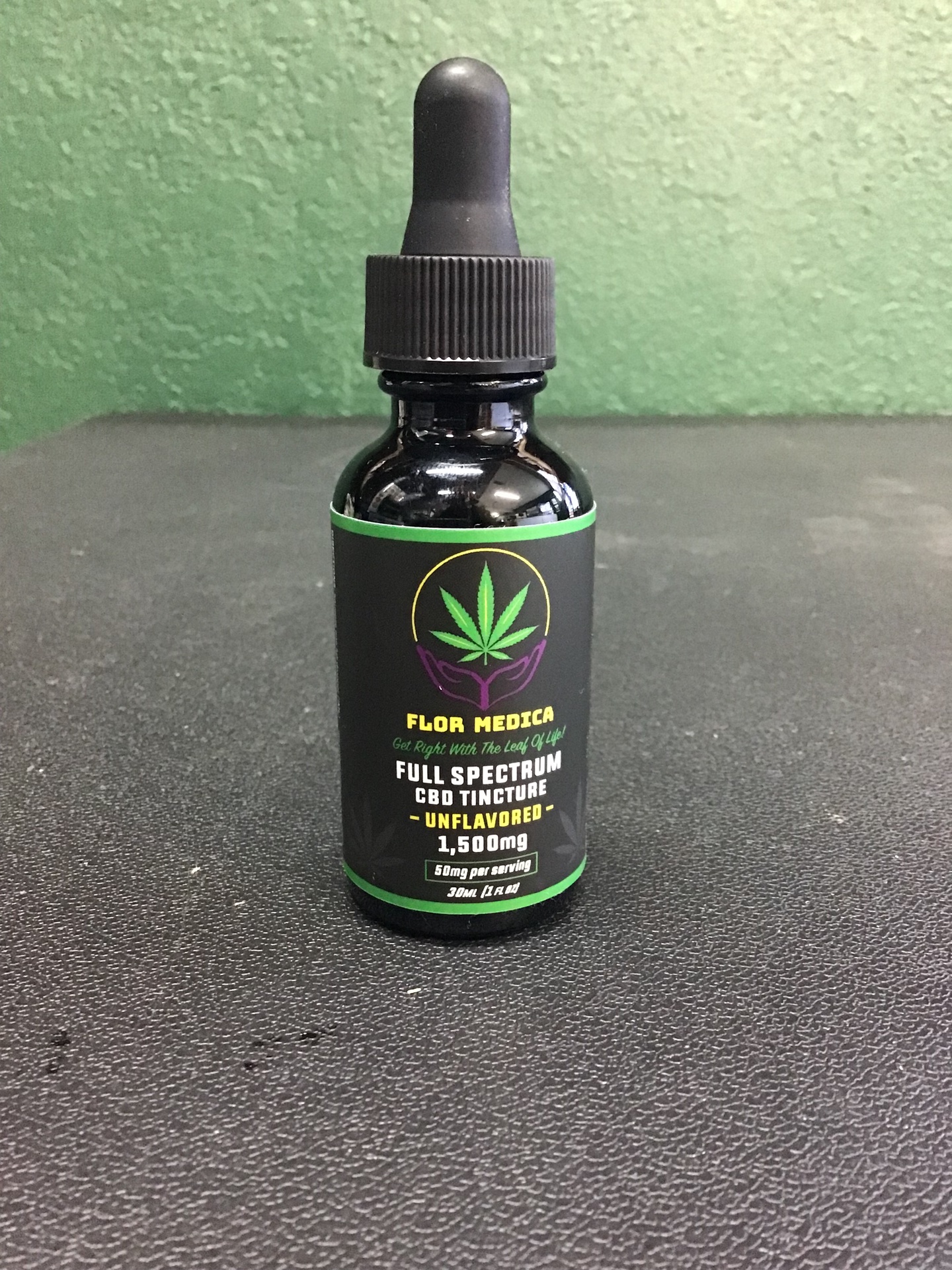 FULL SPECTRUM 1500MG CBD TINCTURE - UNFLAVORED
